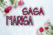 sasamarrisa, a Font by Wana Studio (Thumbnail 3 of 7)