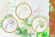 Saint Patrick Watercolor Clip arts, a Texture Illustration by CpandoShop (Thumbnail 3 of 6)