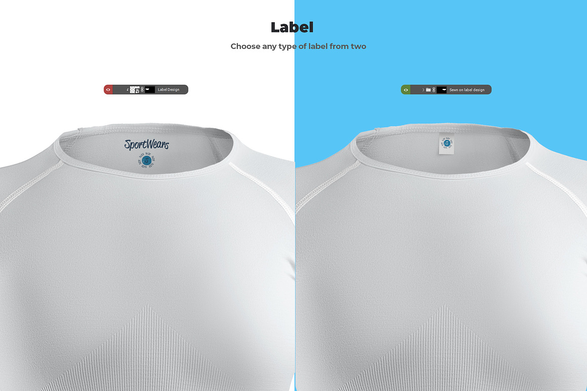 Big Bundle Sportswear Women Mockups, a Shirt Mockup by Grow Design Craft Studio (Photo 12 of 13)