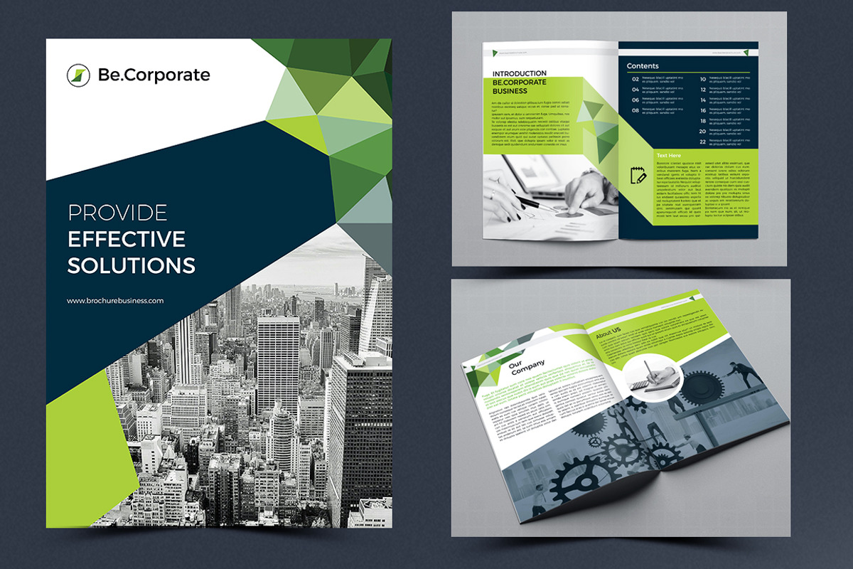 Corporate Brochure, a Brochure Template by artico (Photo 2 of 5)