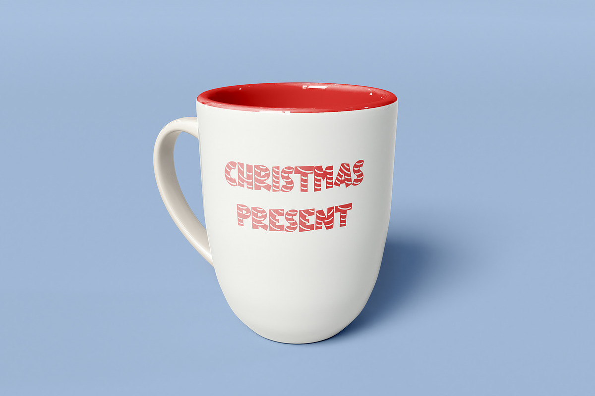 Christmas Candy, a Handwritten Font by HATFSTUDIO (Photo 3 of 8)