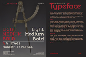 Illuminatum - Serif Font Family