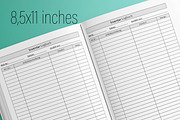 German Inventary Logbook Interior, a Templates & Theme by MatiArtShop (Thumbnail 2 of 2)