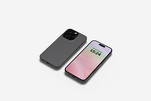 iPhone Mockup, an iPhone Mockup by ulfatunnazira