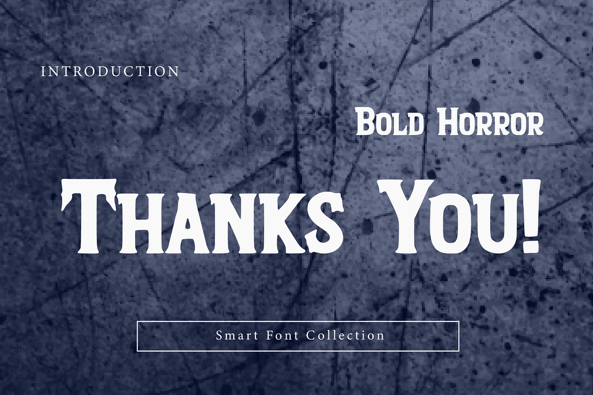 Bold Horror, a Slab Serif Font by Wow Magic (Photo 3 of 3)