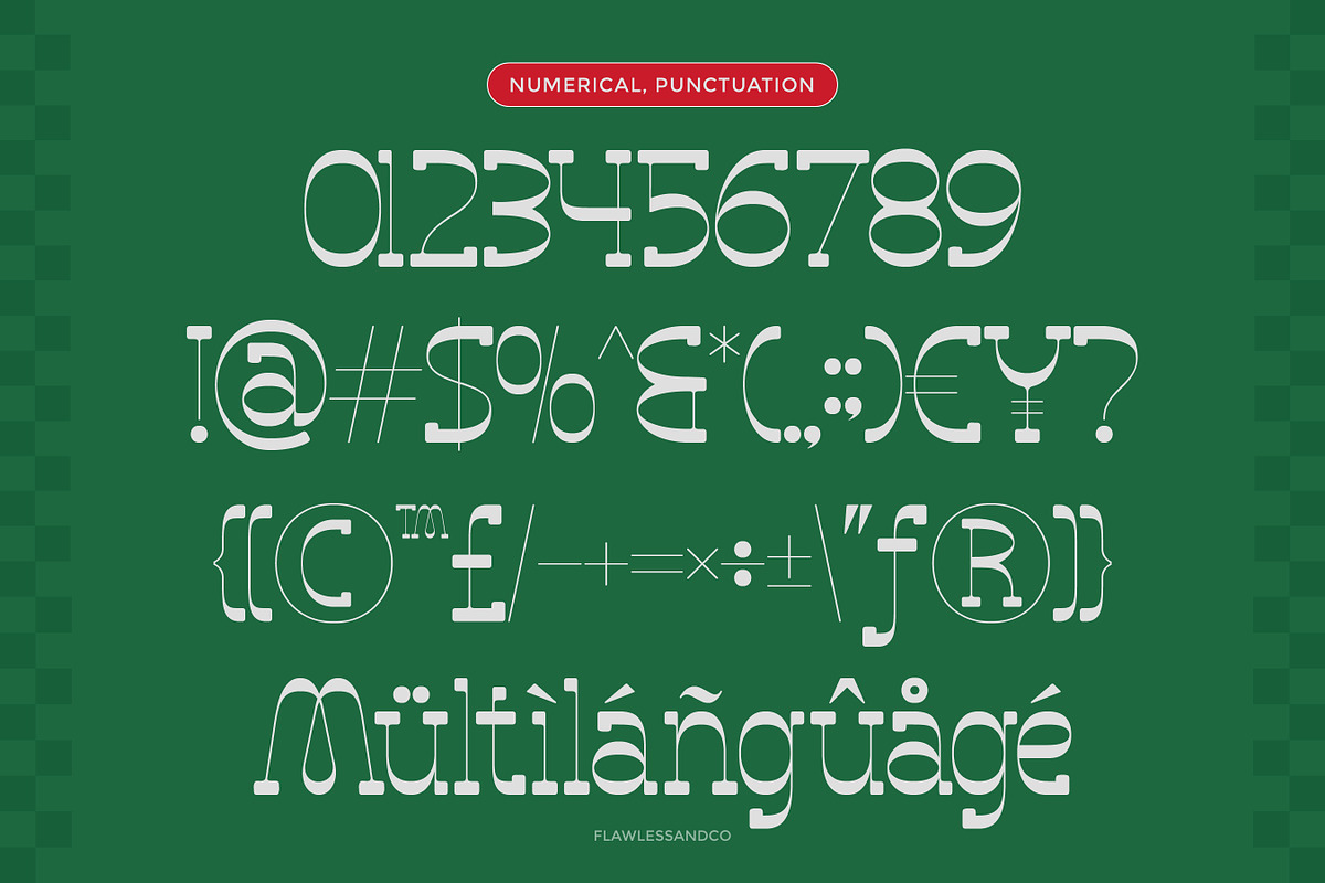 Mukasa - Display Playfull Font, a Font by Flawless And Co (Photo 9 of 10)