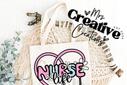 Retro Nurse Clipart Bundle, a Graphic by Mrs. Creative Creations (Thumbnail 6 of 7)