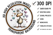 Whimsical Easter Farm Clipart, an Illustration by Craft Nest (Thumbnail 3 of 11)