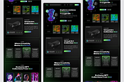 Void - NFT Marketplace Landing Page, an UI Kit Template by SquidPixey (Thumbnail 5 of 5)