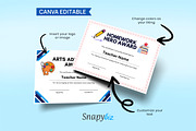 Teacher Appreciation Certificate, a Print Template by Snapybiz (Thumbnail 8 of 10)