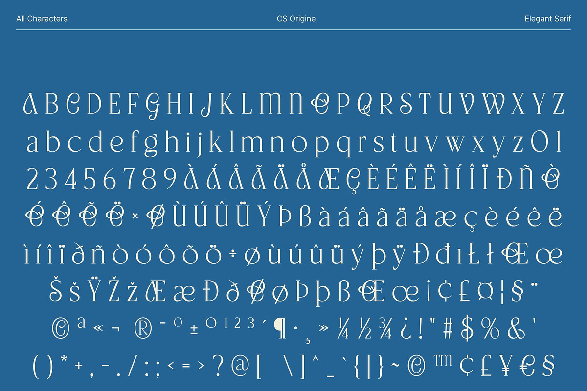 CS Origine – Elegant Serif Font, a Serif Font by Craft Supply Co. (Photo 8 of 8)