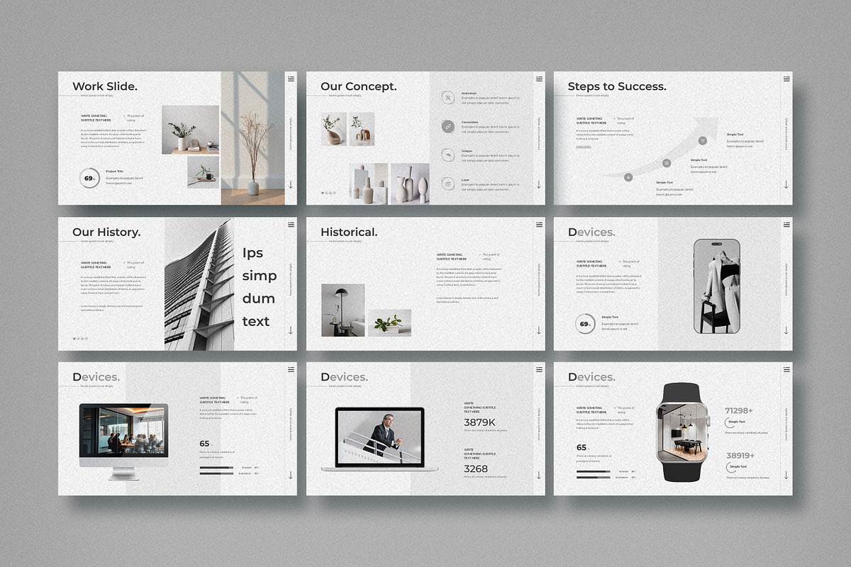 Minimal Presentation Template, a Presentation Template by Studio Temply (Photo 23 of 28)