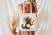 Whimsical Spring Animals Clipart, an Illustration by designcity5 (Thumbnail 5 of 5)