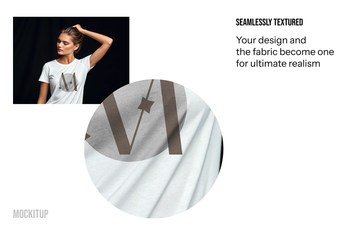 Set of 8 White Tshirt Mockups, a Shirt Mockup by Mock It Up (Photo 4 of 7)