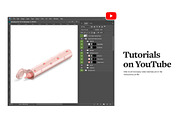 Weed Joint Pre-Roll Tube Mockup, a Packaging Mockup by rebrandy (Thumbnail 10 of 10)