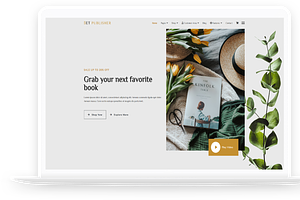ET Publisher - Book Joomla Template