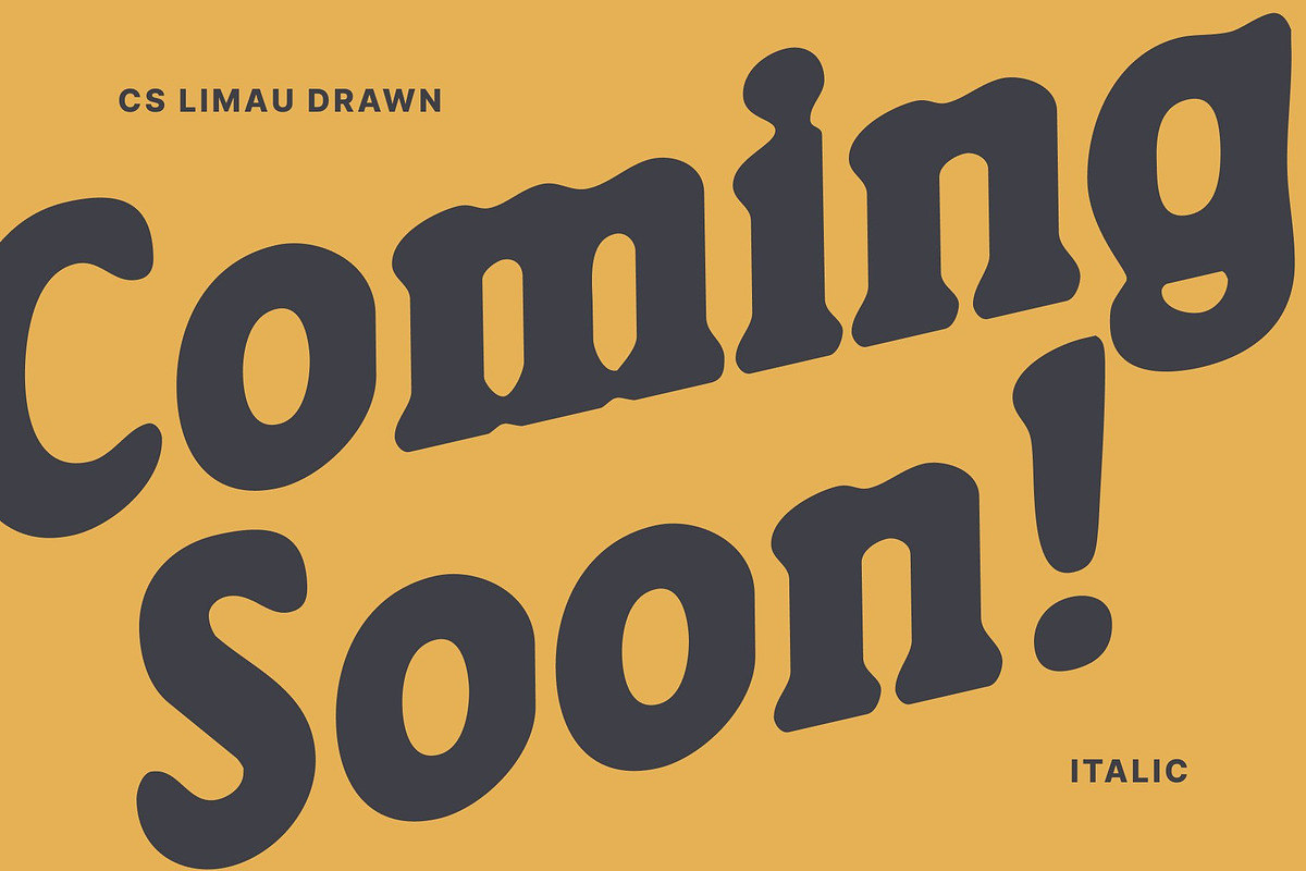CS Limau Drawn, a Serif Font by Craft Supply Co. (Photo 2 of 8)