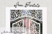 Iron Portals: Decorative Paper Gates, an Object Graphic by Purple (Thumbnail 3 of 14)