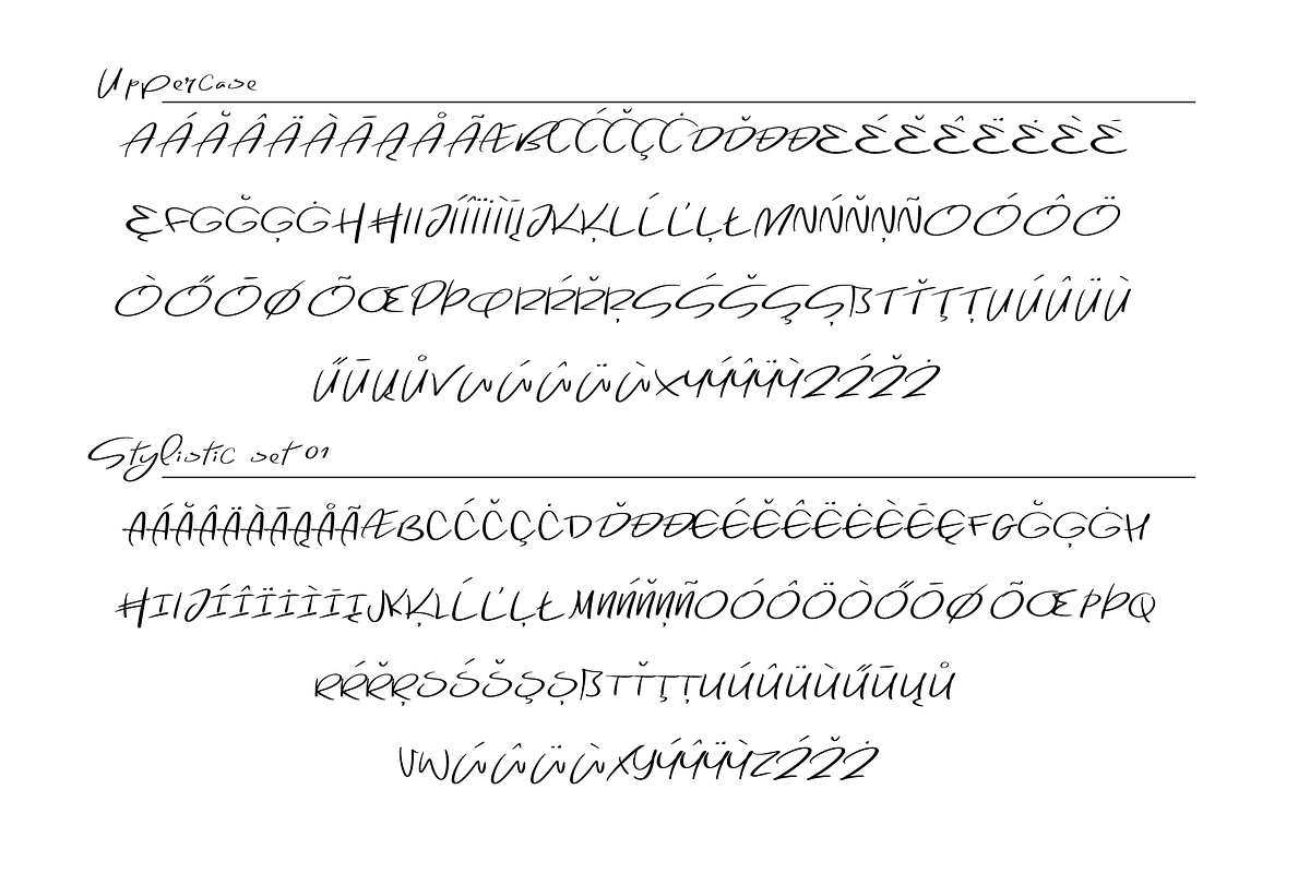 Have You Eaten?, a Handwritten Font by Roland Huse Design (Photo 3 of 4)