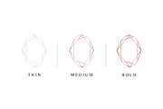 50 Geometric Frames, a Decorative Illustration by ChicGraphix (Thumbnail 2 of 8)