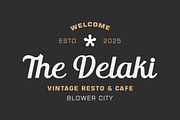 The Drakuta Vintage Script Font, a Script Font by nizarbagasm (Thumbnail 4 of 8)