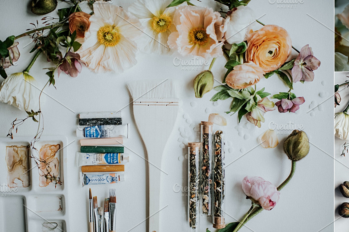 Artist & Floral Styled Stock Bundle, a Business Photo by CreativeMavenCo. (Photo 20 of 21)