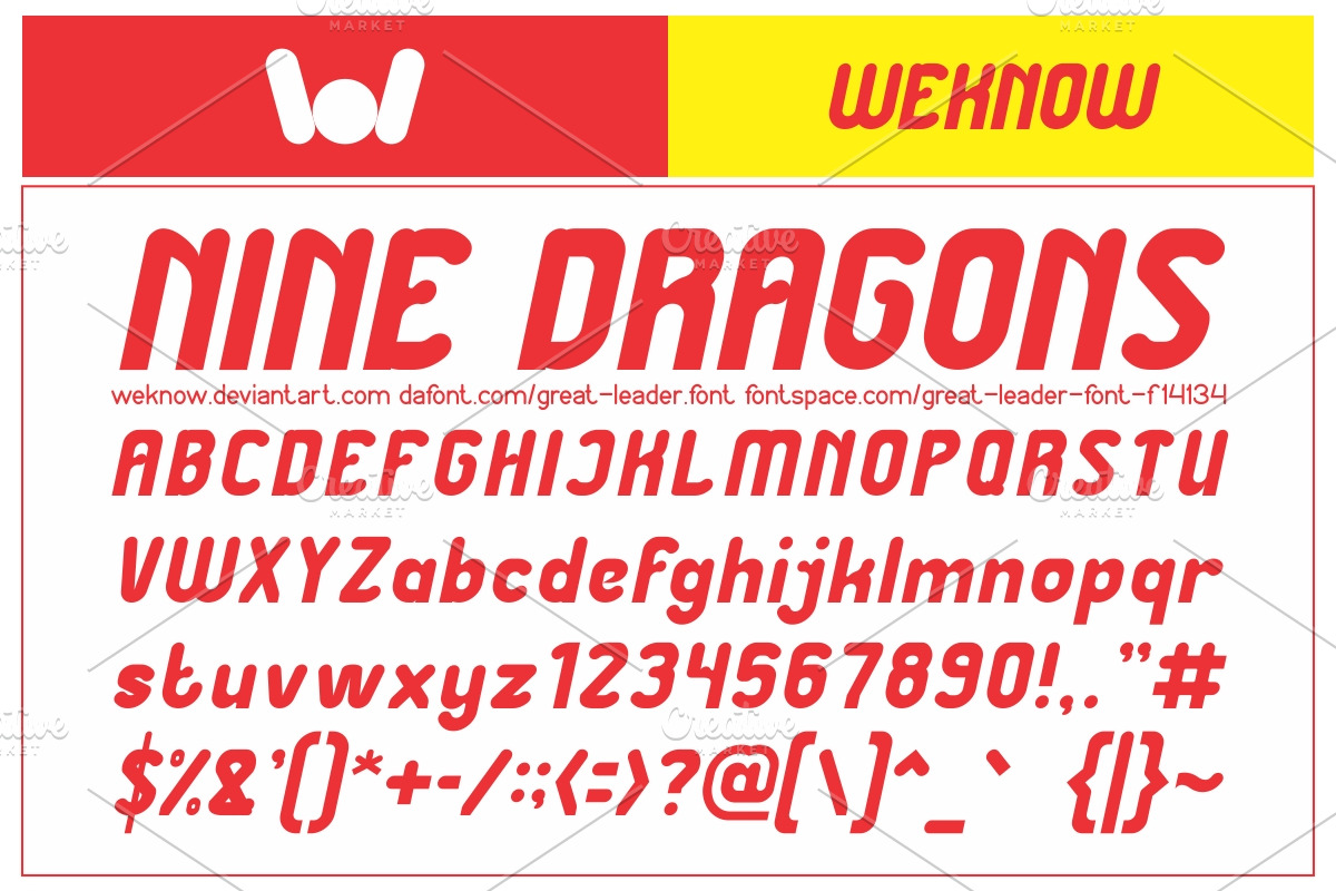 great leader font