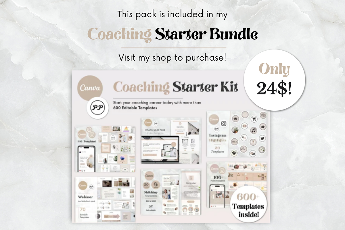 Webinar , Slide Deck Canva Pack, a Presentation Template by PittaFinePrint (Photo 2 of 8)