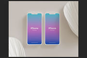 Clay iPhone Mockup Set 1, an iPhone Mockup by Muhazdinata (Thumbnail 8 of 9)