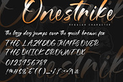 Onestrike, a Handwritten Font by Letterara (Thumbnail 8 of 12)