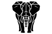 Elephant Vector Elements Bundle, an Animal Illustration by balal (Thumbnail 7 of 10)