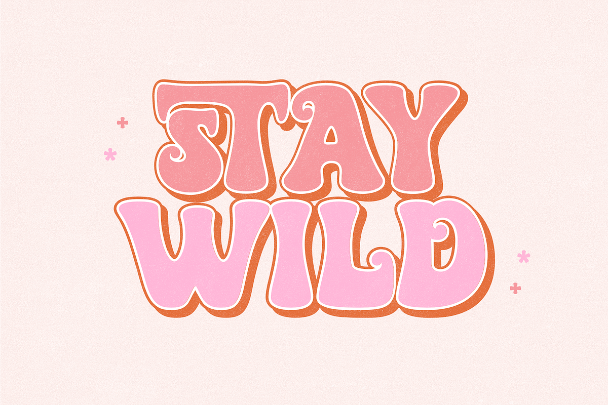 Limited Edition | Retro Font, a Font by KA Designs (Photo 2 of 13)