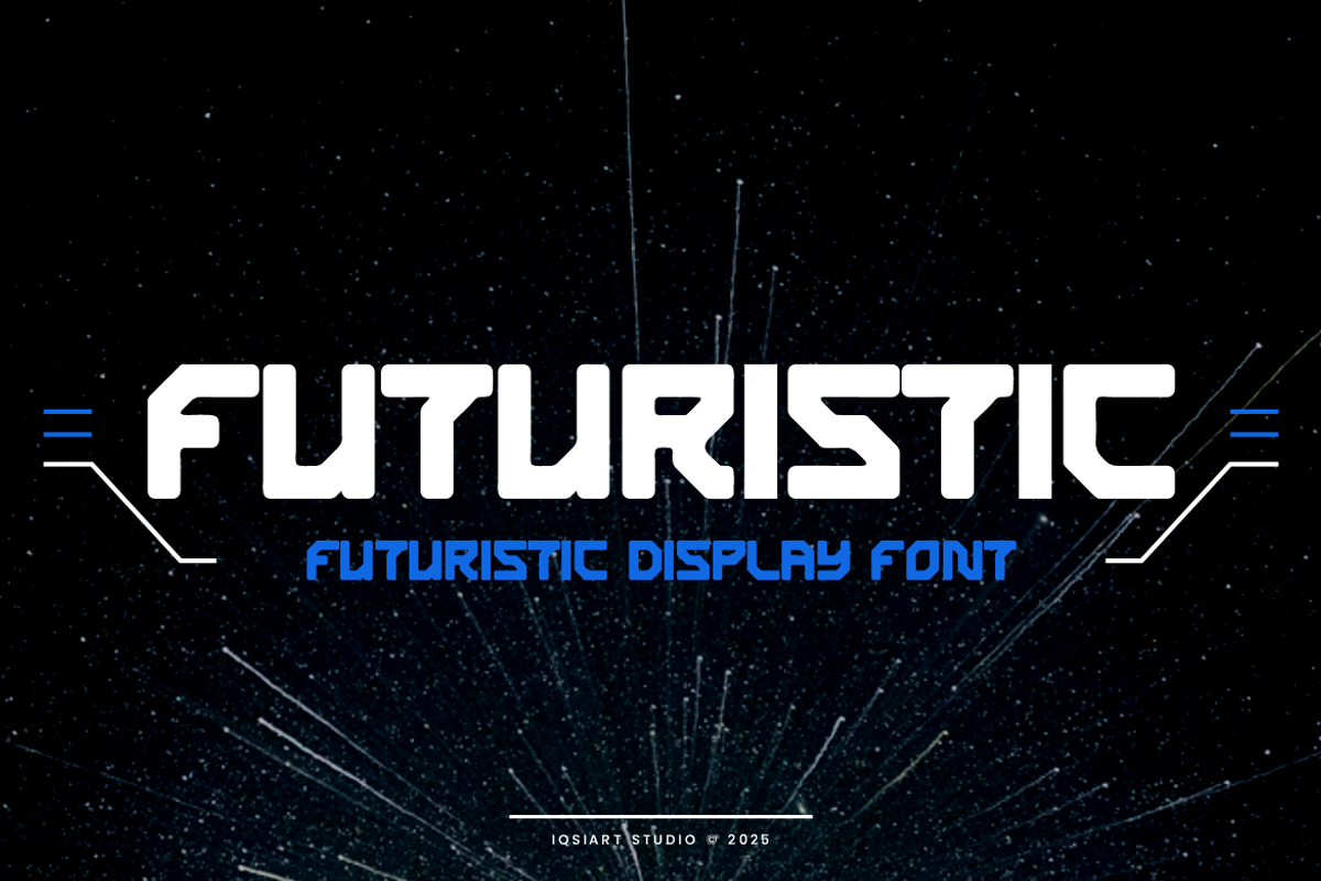 Magkros - Futuristic Font, a Sans Serif Font by Iqsiart Studio (Photo 6 of 7)