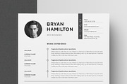 Resume/CV, a Resume Template by Brochure-Market (Thumbnail 2 of 3)