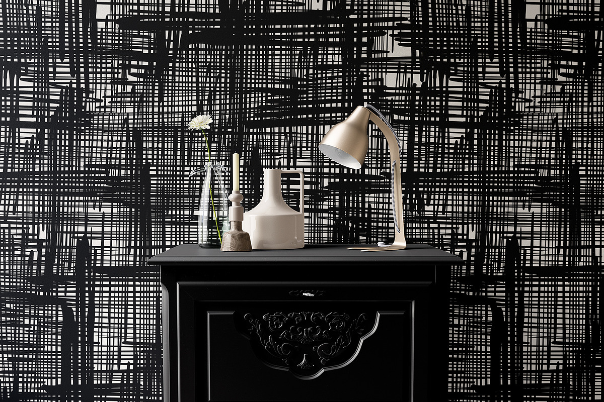 Abstract Hand Drawn Grid, a Texture Graphic by MalyskaStudio (Photo 9 of 10)
