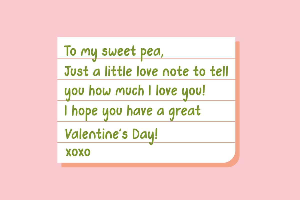 Two Peas Handwritten Playful Font, a Sans Serif Font by Forth and Wild (Photo 3 of 6)