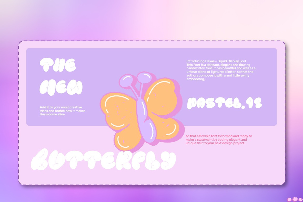 Rousael - Liquid Display Font, a Handwritten Font by Dhabee (Photo 11 of 14)