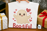 Faux Crochet Ghost PNG Boo-tiful, a Seasonal Illustration by Craftsbeefy (Thumbnail 4 of 6)