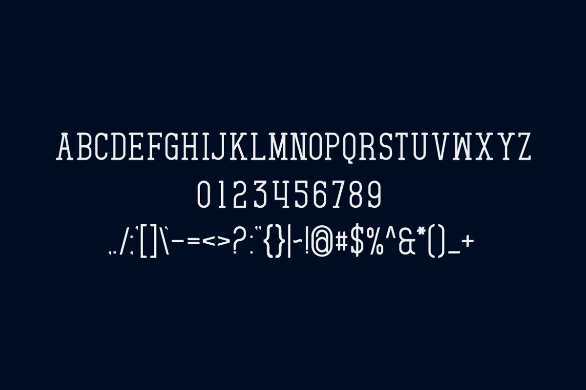 Curvewin - Font, a Slab Serif Font by artchiles_design (Photo 4 of 5)