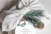 Christmas Round Gift Tag Mockup, a Product Mockup by ILoveMockupDesign (Thumbnail 4 of 9)