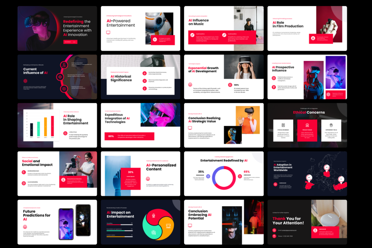 Ai - Artificial Intelligence, a Presentation Template by Hammad Arif (Photo 2 of 2)