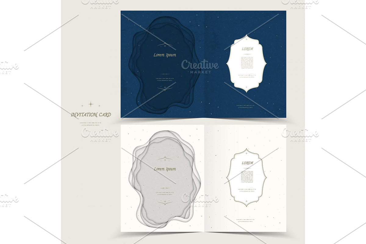 graceful invitation card, a Brochure Template by TotallypicRF