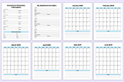 2025 Medical Planner Bundle Canva, a Stationery Template by Mustafiz (Thumbnail 3 of 7)