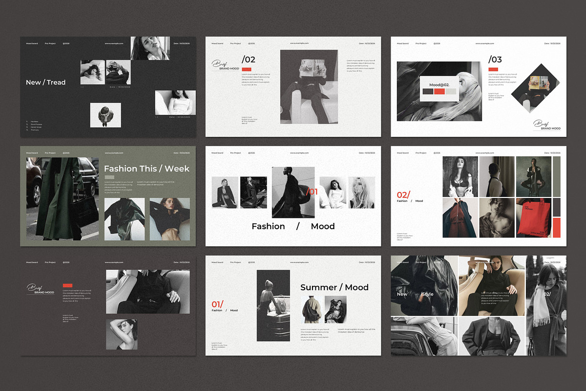 Brand  /  Mood And Brief, a Presentation Template by Aura Agency (Photo 8 of 10)