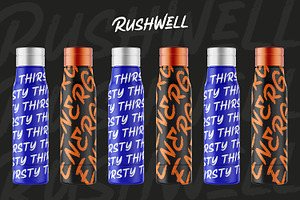 Rushwell - Brush Font