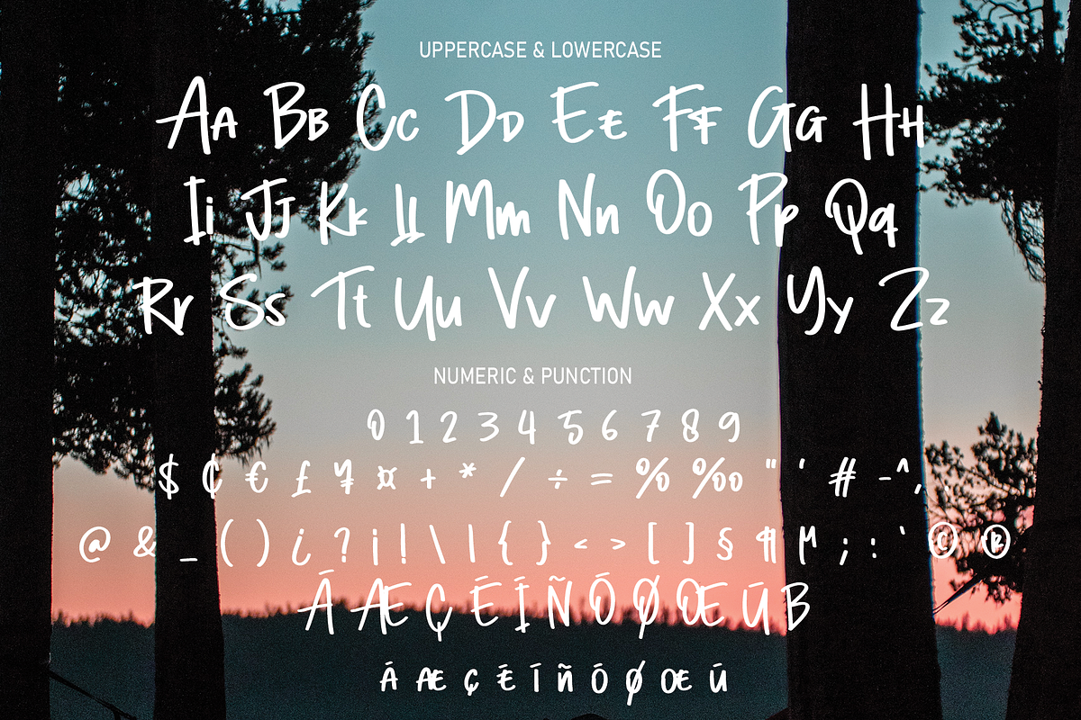 Goodnight | Script Font, a Script Font by Scratchones