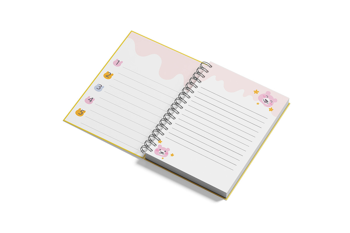 Spiral Notebook Mockup, a Product Mockup by GraphicsPixel (Photo 21 of 28)