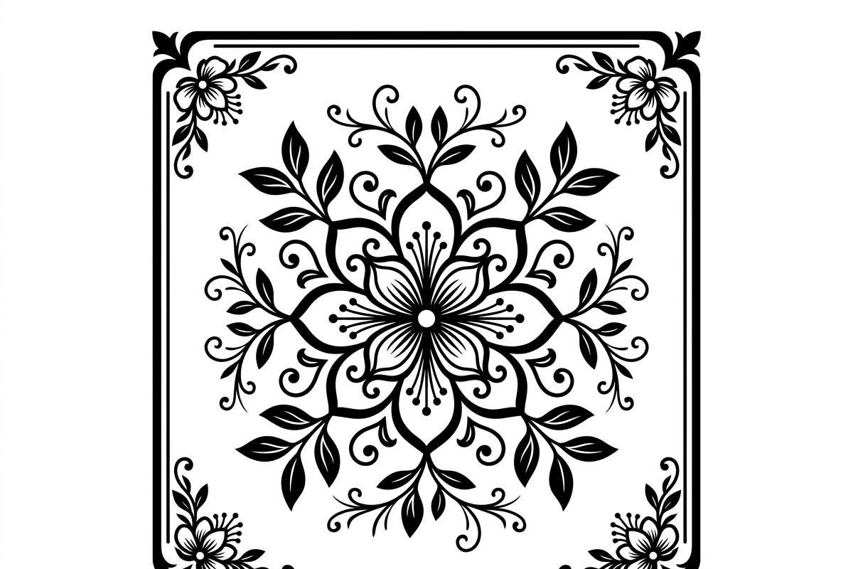 50 Elegant Floral Ornament Bundle, a Decorative Illustration by Amazin_art (Photo 4 of 29)