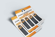 Event Schedule | MS Word & Indesign, a Flyer Template by design_hut (Thumbnail 2 of 4)