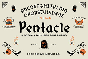 Pentacle Font